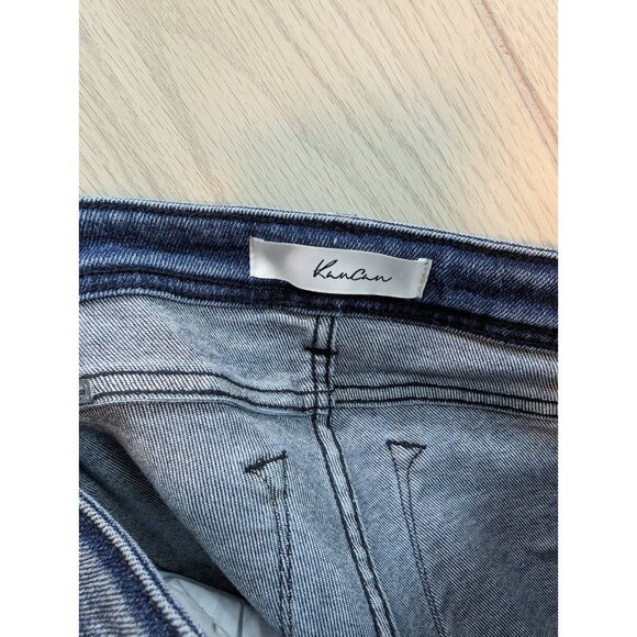 Kancan Womens Estilo Stretch Skinny Denim  blue Jeans Mid-Rise 5/26 - Picture 7 of 10